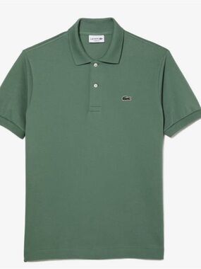 ‼️AUTHENTIC-Lacoste Men's Sage Piqué Polo Shirt - Classic Fit (Green-5HX)